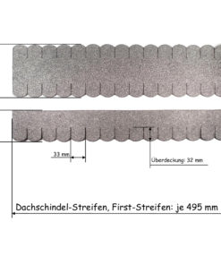 23.407 Dachschindeln Biberschwanz (33 mm) grau - 7
